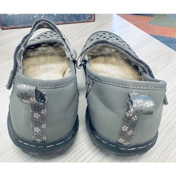 JBU By Jambu Wildflower Cutout Mary Jane Effortless Vegan Memory Foam Flats 9M - Picture 4 of 6